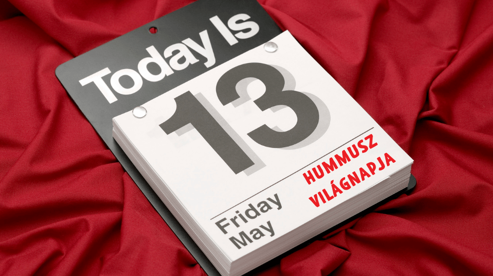A hummusz világnapja május 13-án van